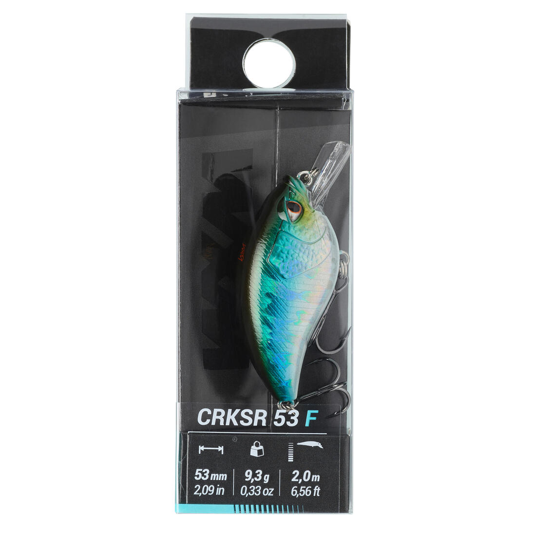 POISSON NAGEUR CRANKBAIT SHALLOW RUNNER WXM CRKSR 53 F ORANGETIGER