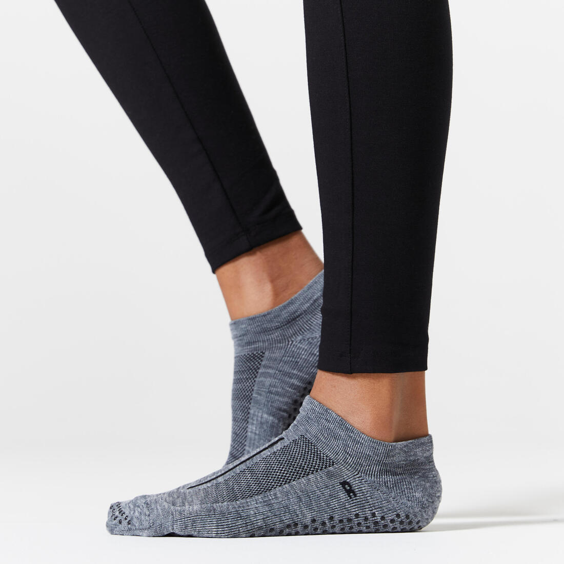 Chaussettes antidérapantes Fitness Femme - 500