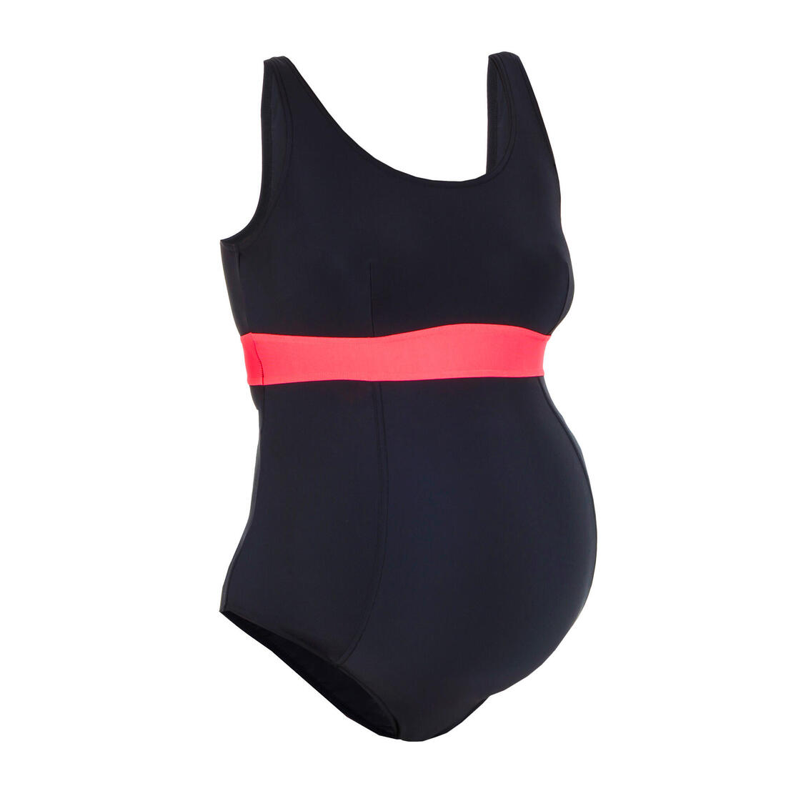 Maillot de bain de natation 1 pièce future maman Romane bleu Yuka