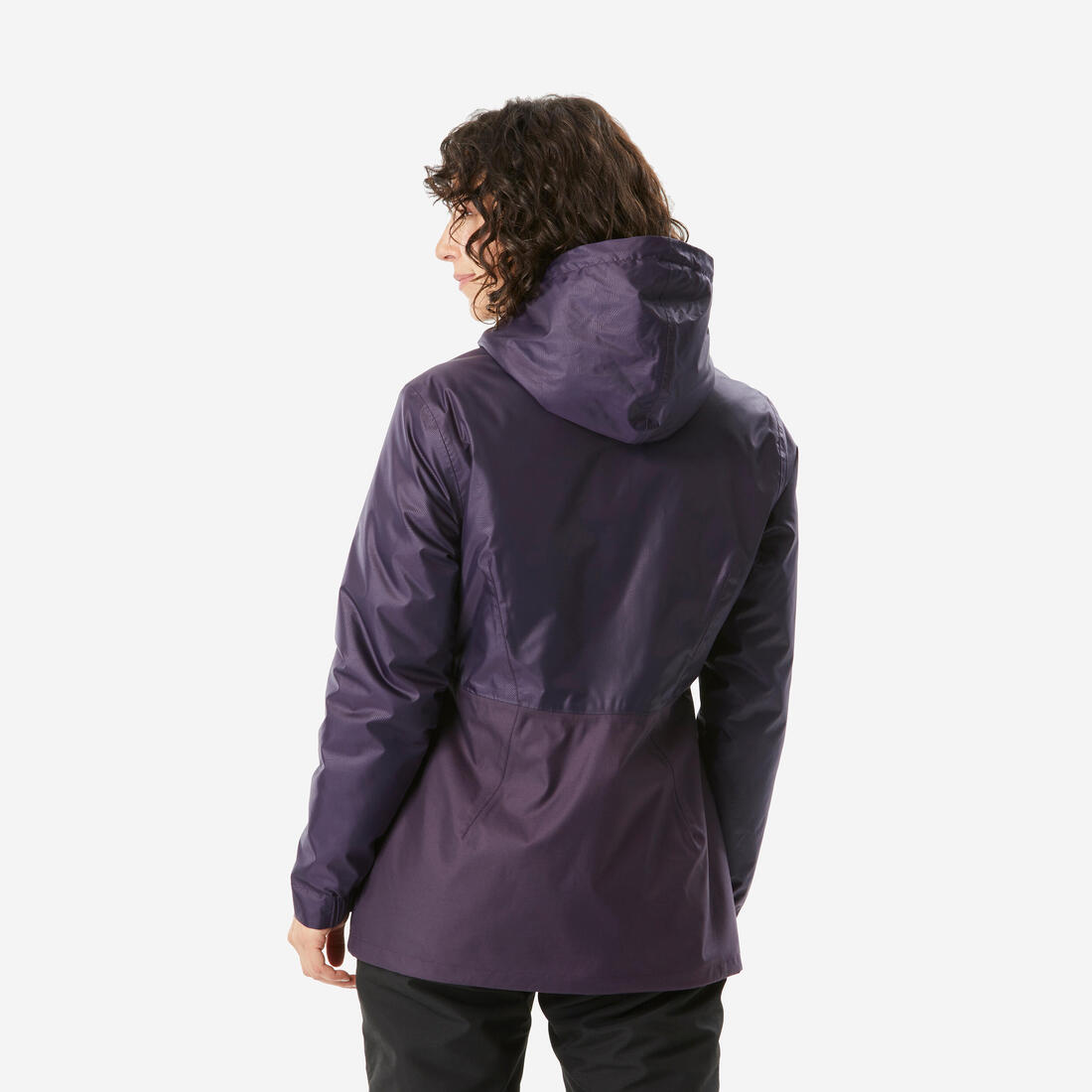 Veste hiver imperméable de randonnée - SH100 -5°C - Femme