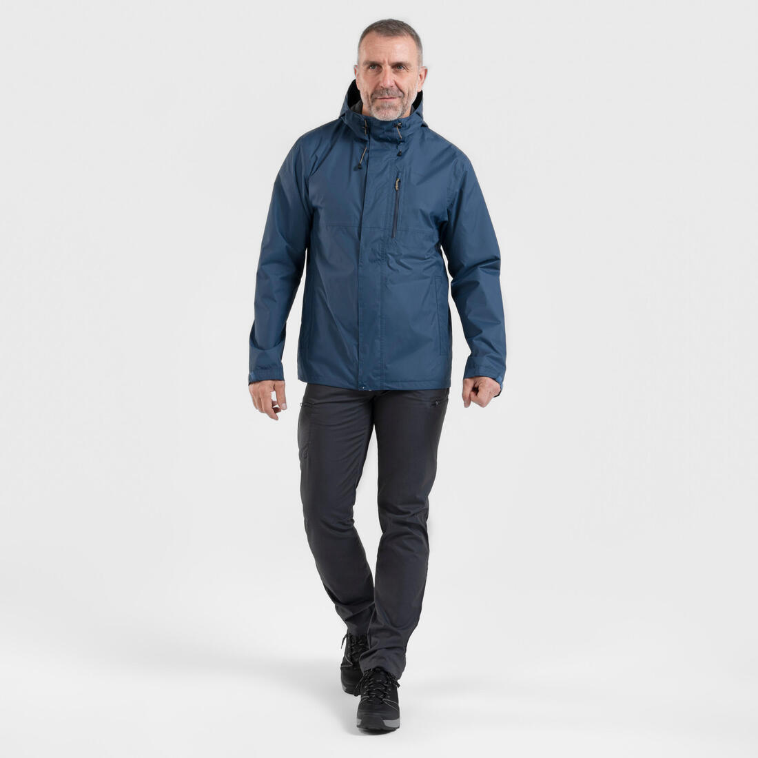 Veste imperméable de randonnée - nh500 imper - homme