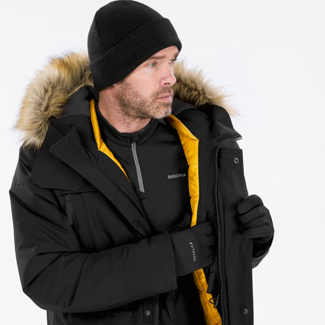 Parka hiver imperméable de randonnée - SH900 -20°C -  homme