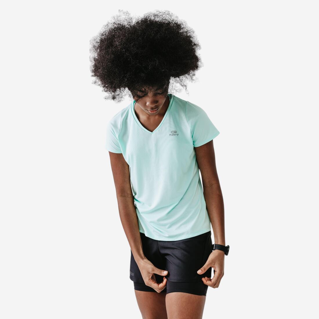 T-shirt manches courtes running respirant femme - Dry