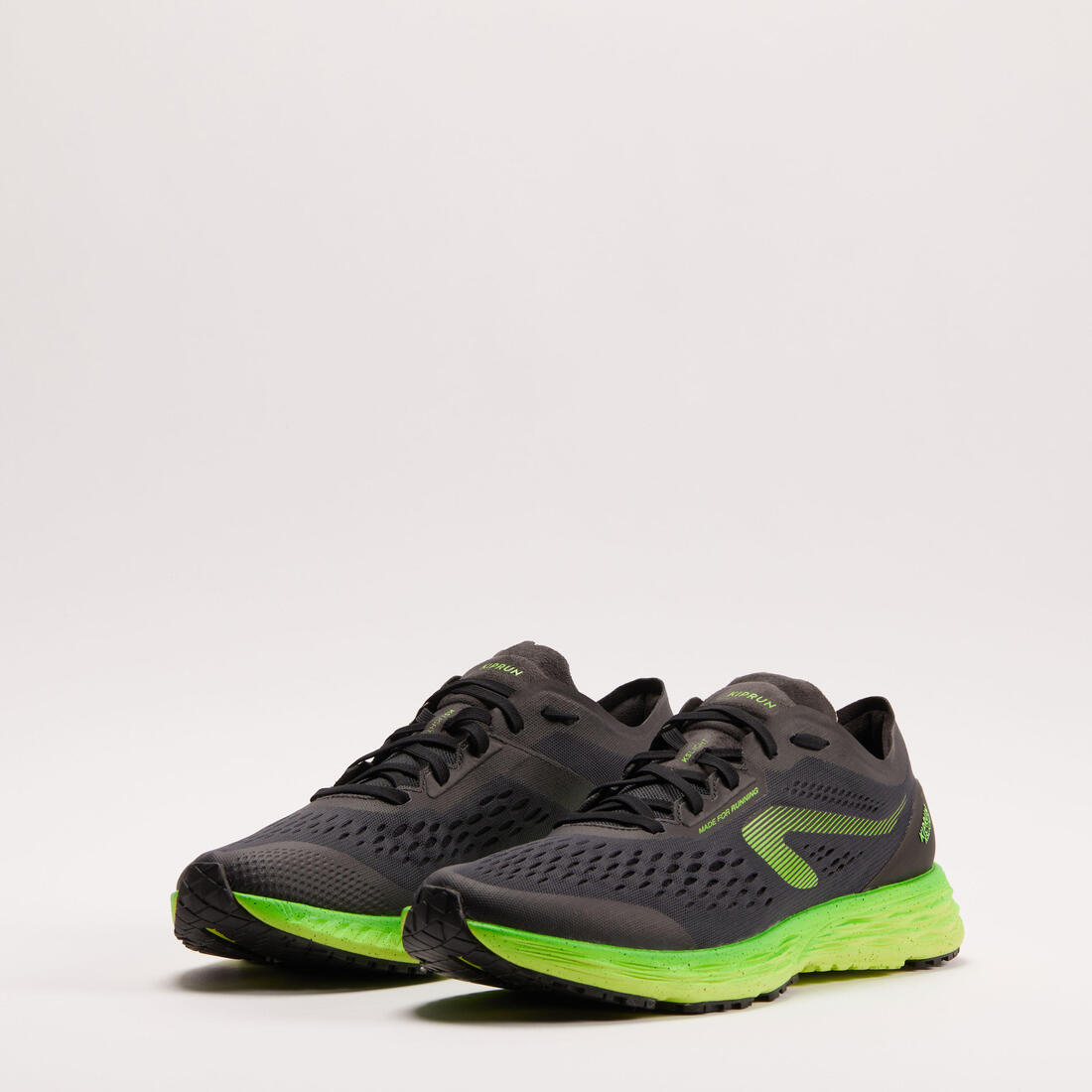 CHAUSSURES DE RUNNING HOMME KIPRUN KSLIGHT NOIR VERT EDITION LIMITEE