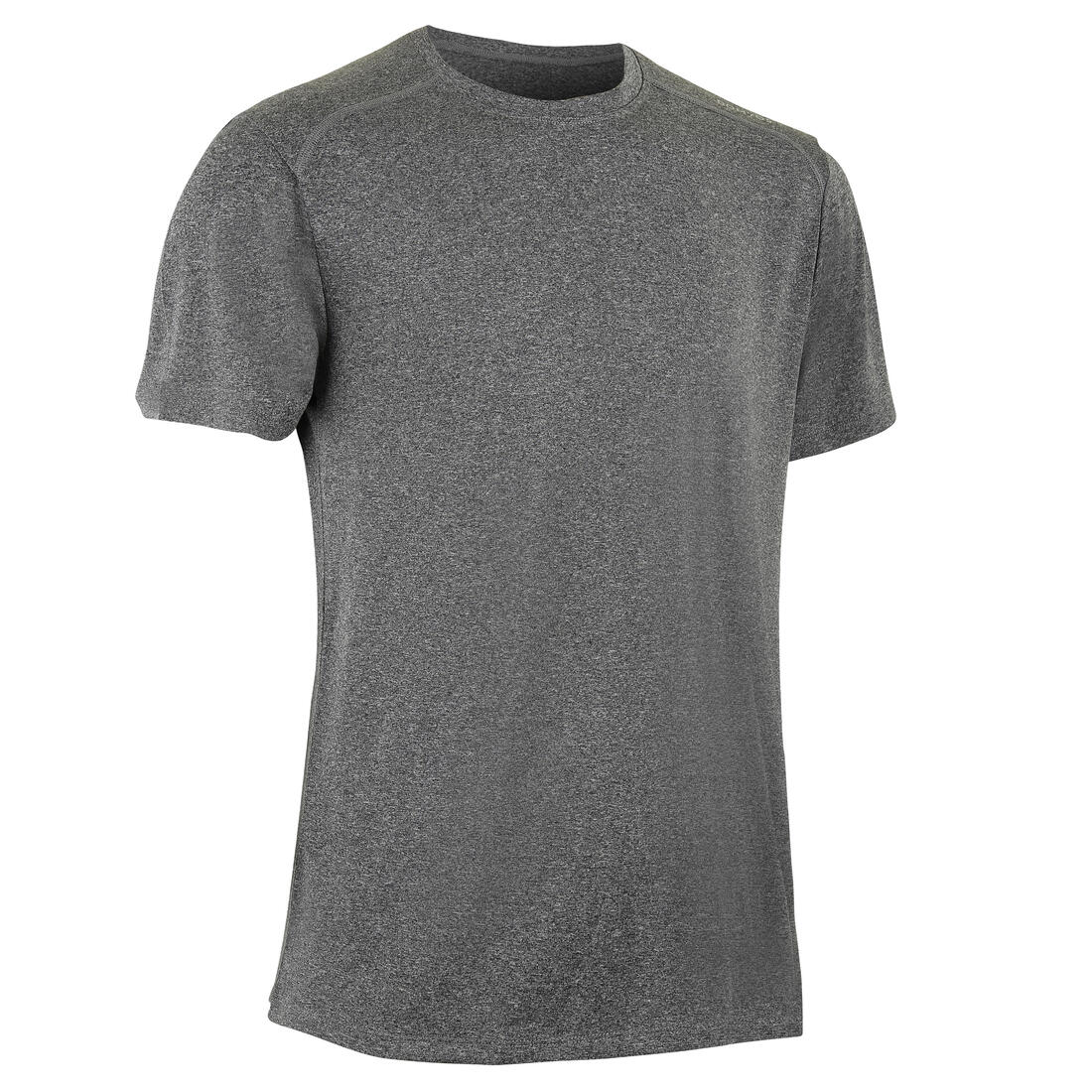 T-shirt de fitness essentiel respirant col rond homme chiné