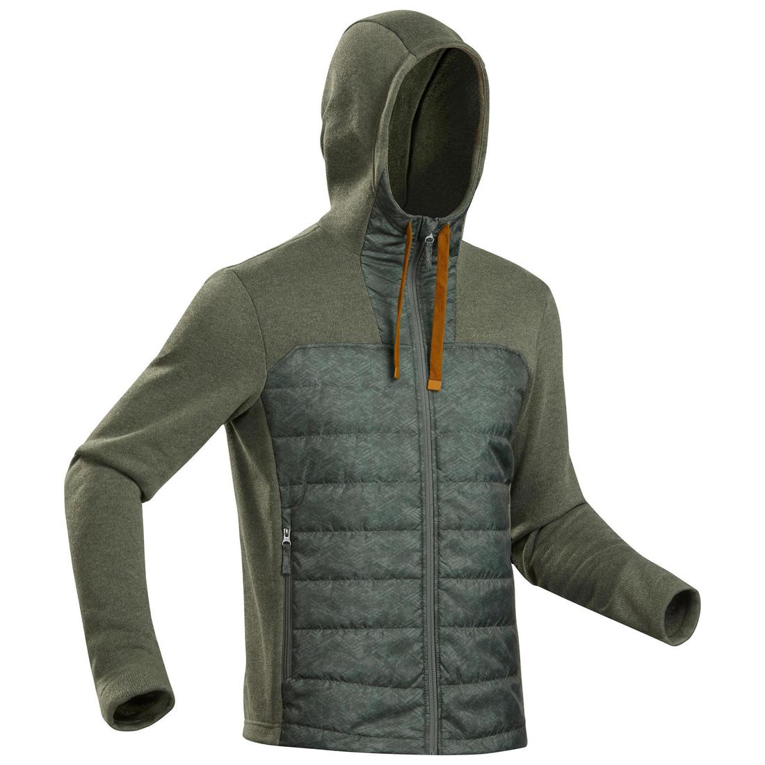 Sweat à capuche de randonnée - NH100 Hybride - Homme