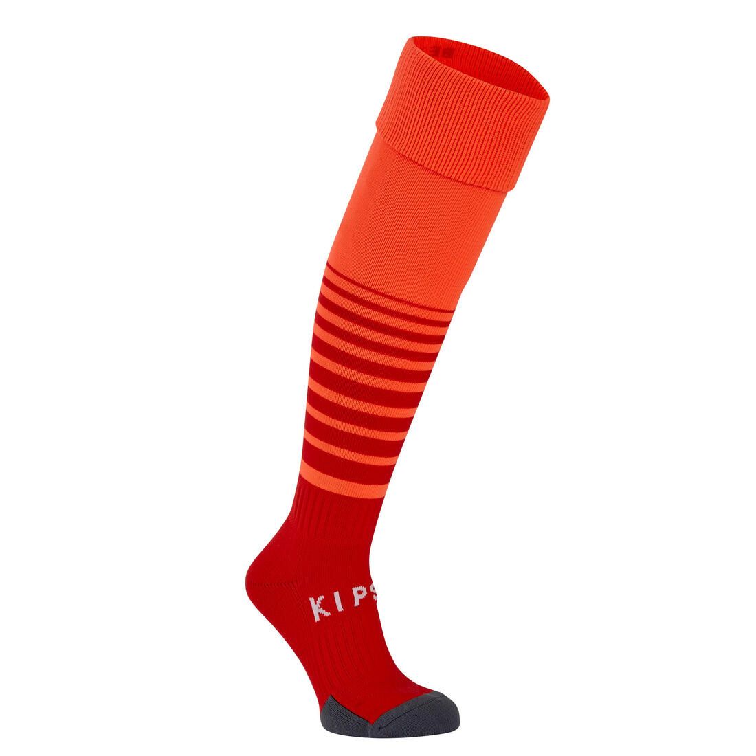 Chaussettes de football rayée enfant VIRALTO CLUB JR marine