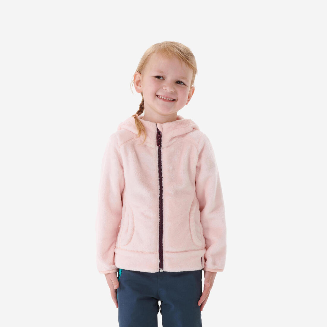 Veste polaire chaude de randonnée - MH500 - enfant 2- 6 ans