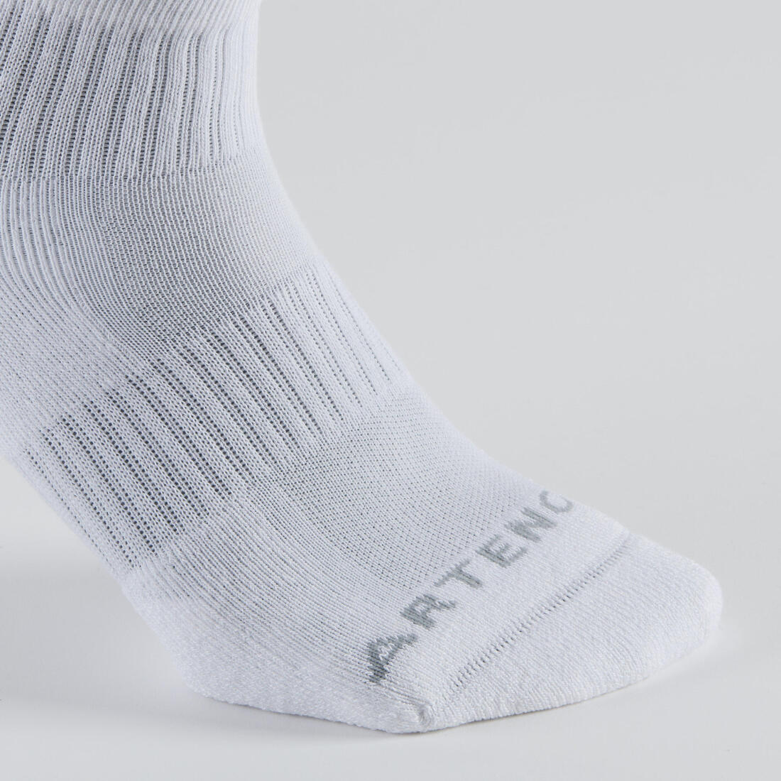 CHAUSSETTES DE SPORT MI-HAUTES ARTENGO RS 500 LOT DE 3