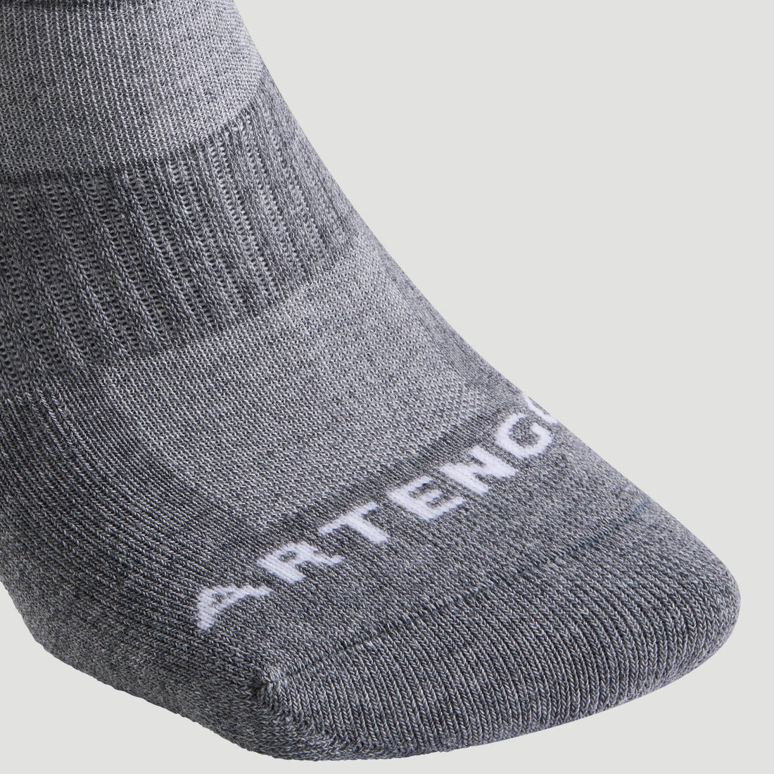 CHAUSSETTES DE SPORT MI-HAUTES ARTENGO RS 500 LOT DE 3