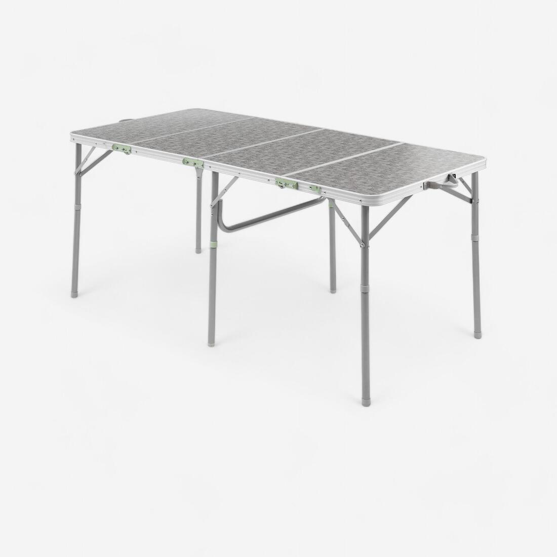 GRANDE TABLE DE CAMPING PLIANTE - 6 À 8 PERSONNES