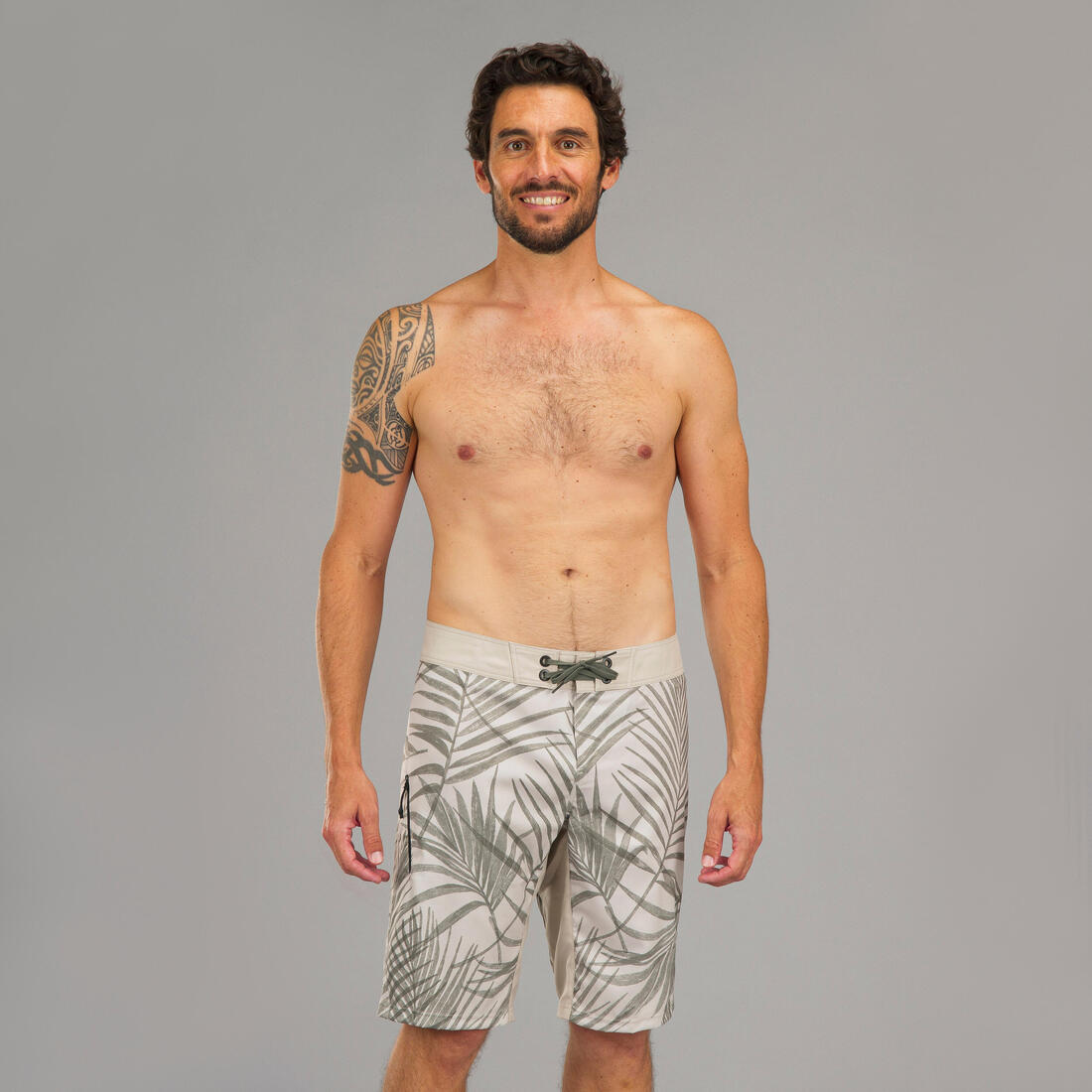 Surf boardshort standard 500 Risca Black