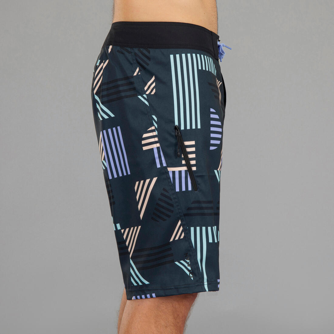 Surf boardshort standard 500 Risca Black