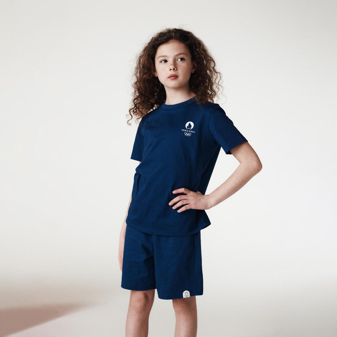 Short Les Mascottes de Paris 2024 Enfant