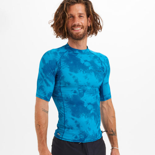 





tee shirt anti uv surf top 500 manches courtes homme Palmeraie