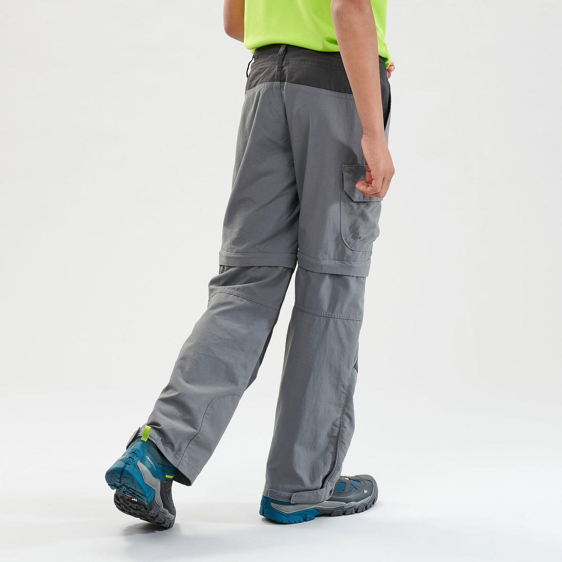 Pantalon de randonnée modulable enfant MH500 7-15 ans