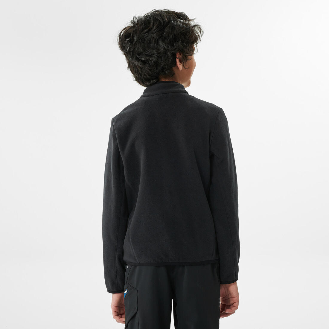 Veste polaire de randonnée - MH150 grise - enfant 7-15 ans