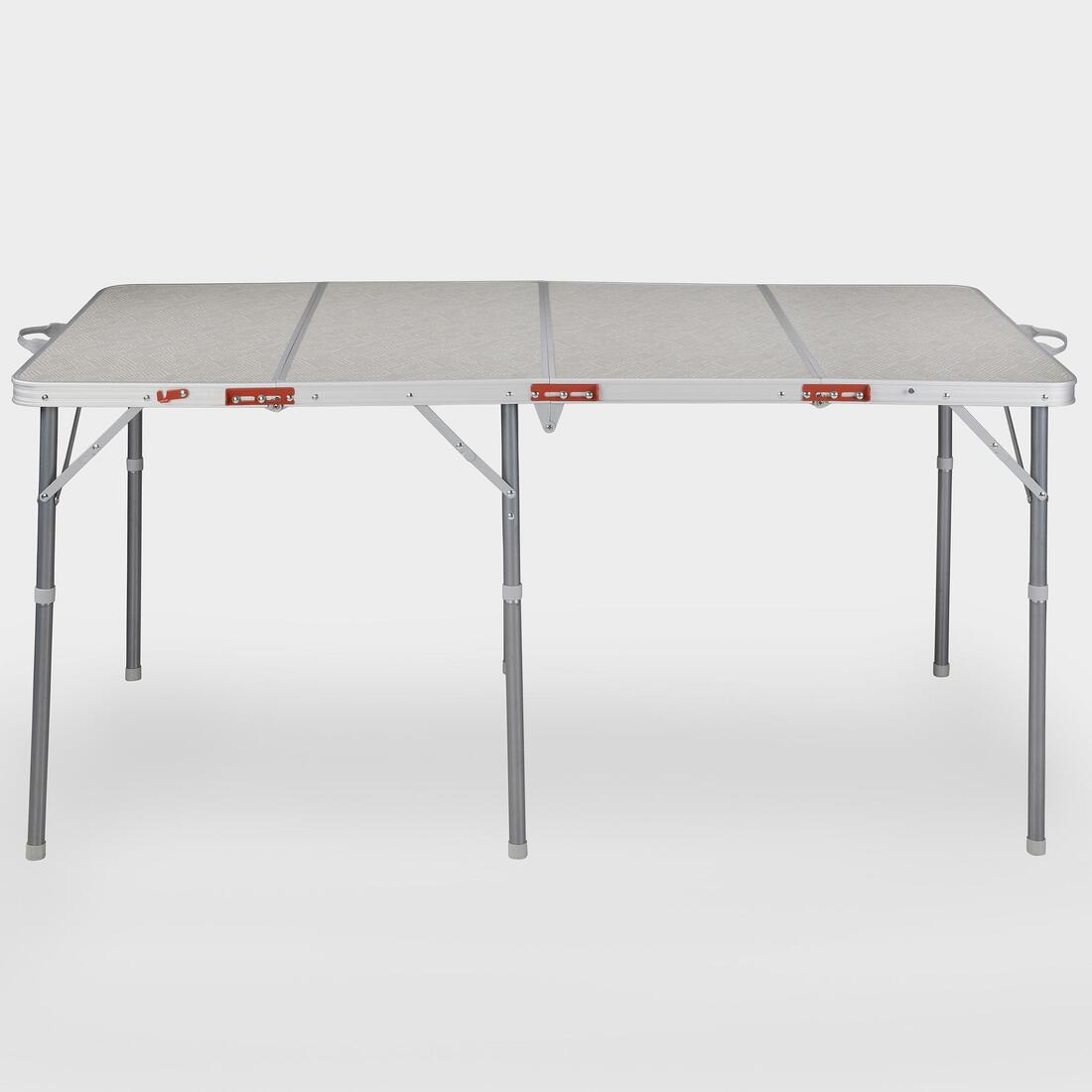 GRANDE TABLE DE CAMPING PLIANTE - 6 À 8 PERSONNES