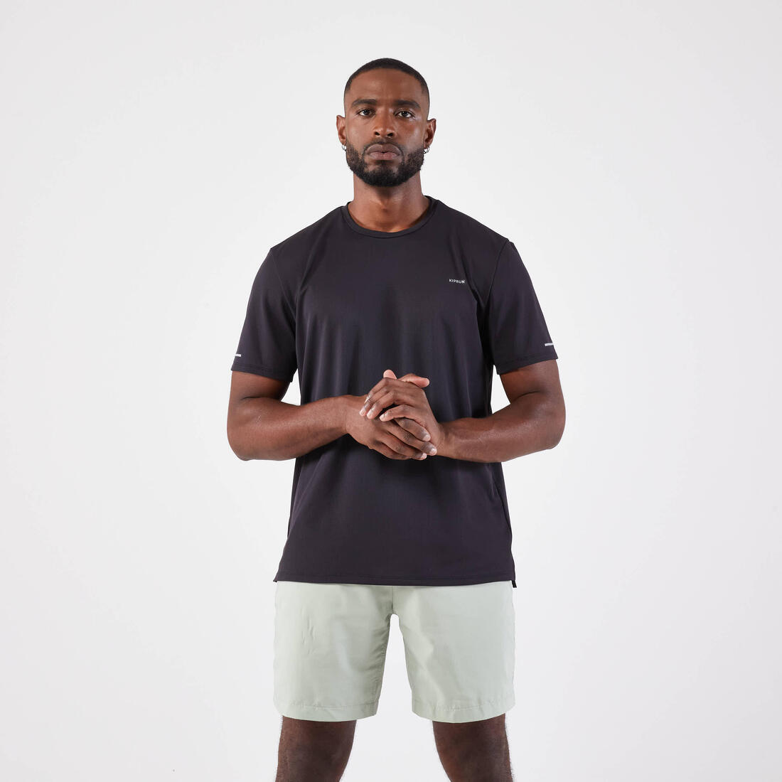 T-shirt de running respirant homme - kiprun run 500 dry