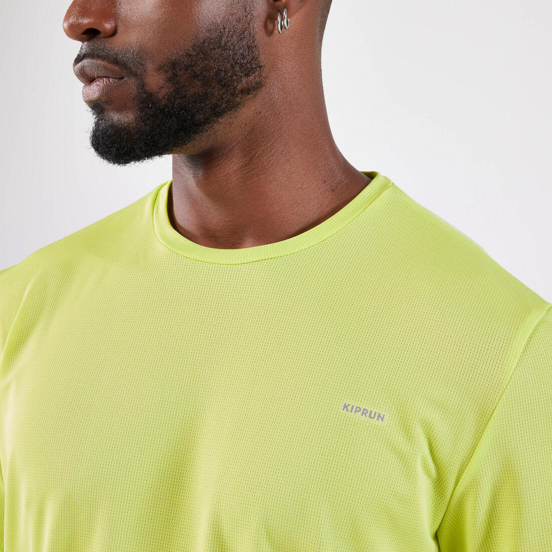 T-shirt de running respirant homme - kiprun run 500 dry