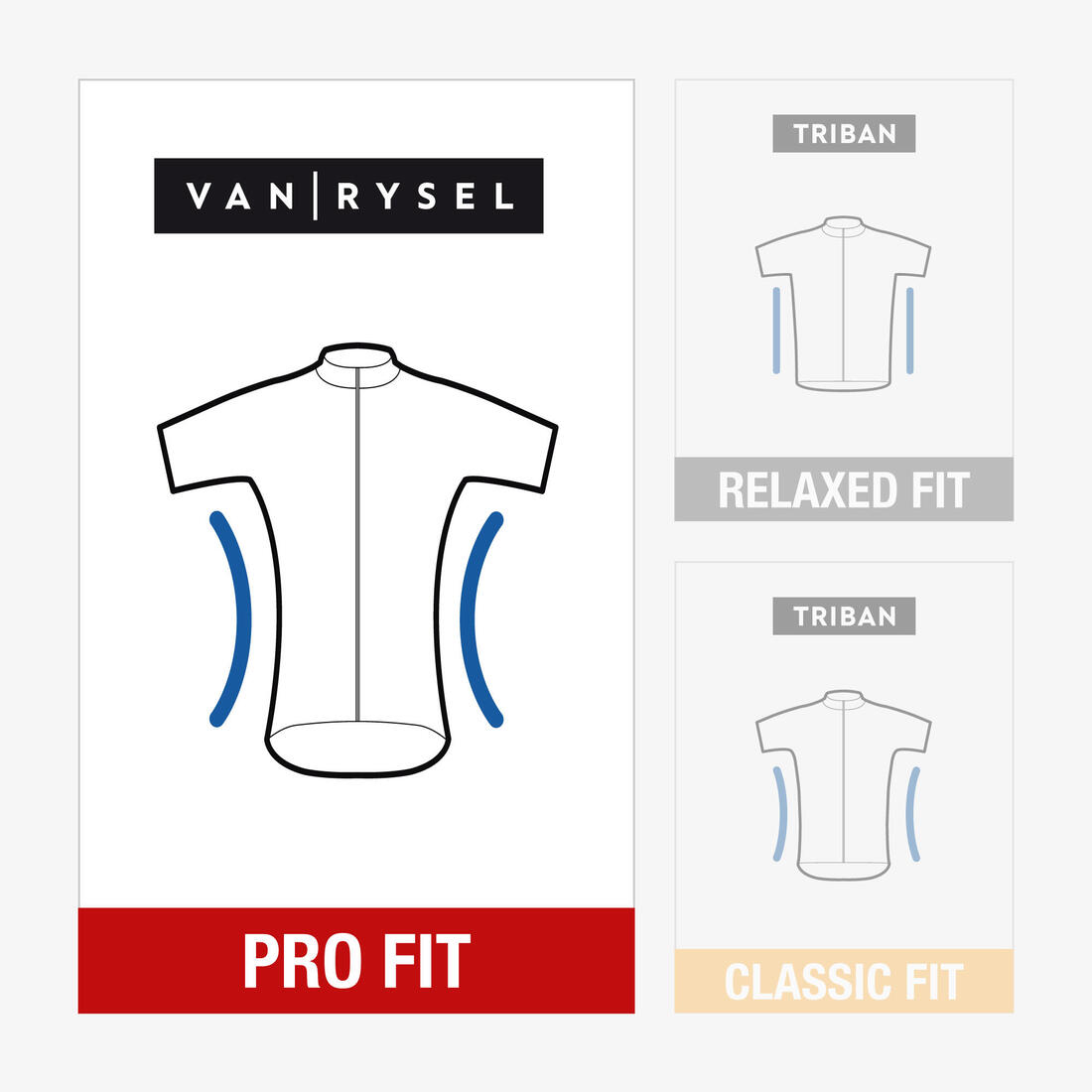 Maillot Manches Courtes Vélo Route VAN RYSEL NEO-RACER