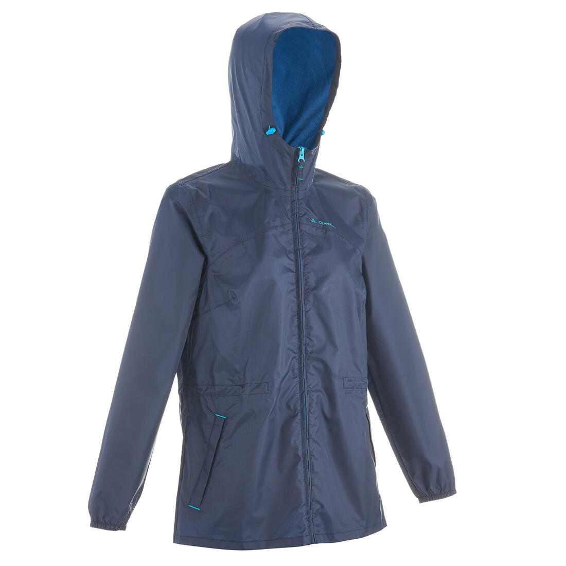 Veste coupe vent et déperlante de randonnée - Raincut Full Zip - Femme