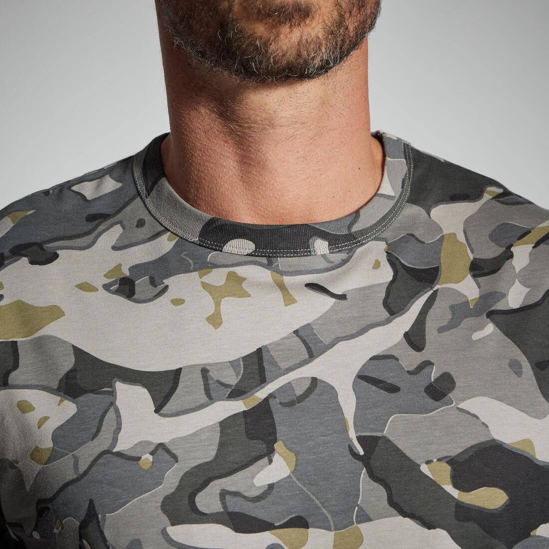 T-SHIRT RESISTANT 100 CAMO WOODLAND