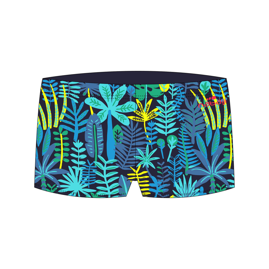 BOXER DE BAIN BEBE / ENFANT BLEU IMPRIME FISH