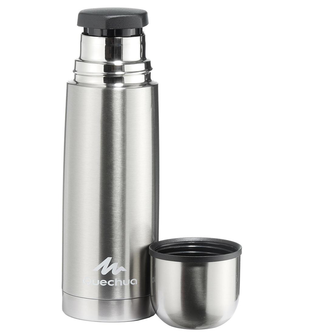 Bouteille isotherme inox 0,4L avec gobelet pour la randonnée