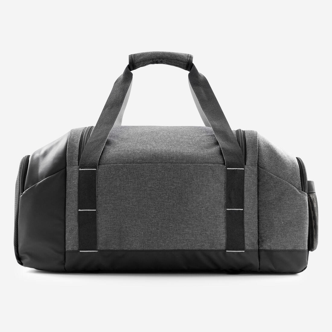 Sac de sport rigide et déperlant 55L,  noir et