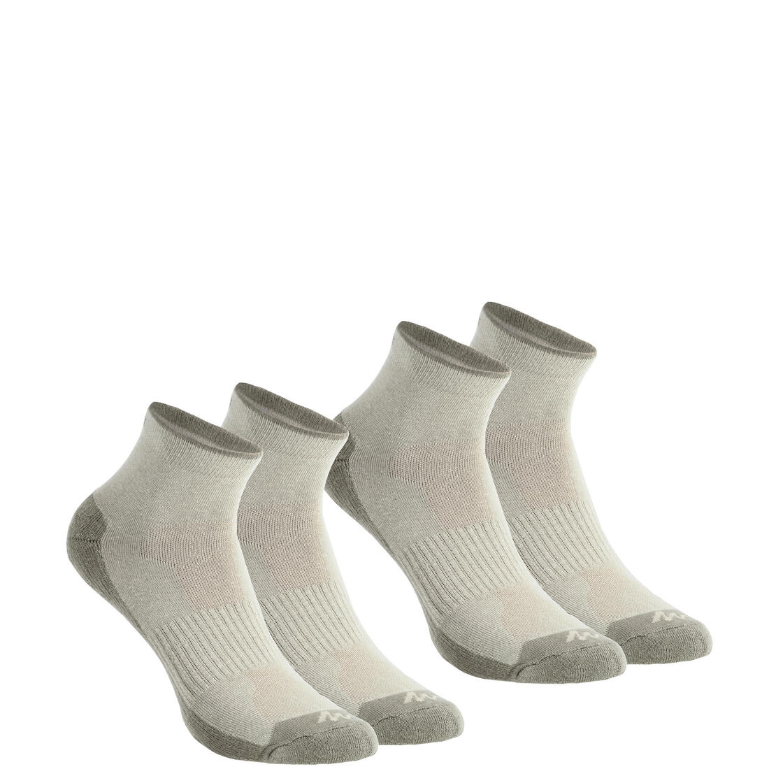 Chaussettes randonnée nature Bleue - NH100 Mid X 2 paires