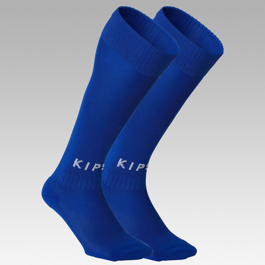 Chaussettes de football enfant F100 blanche