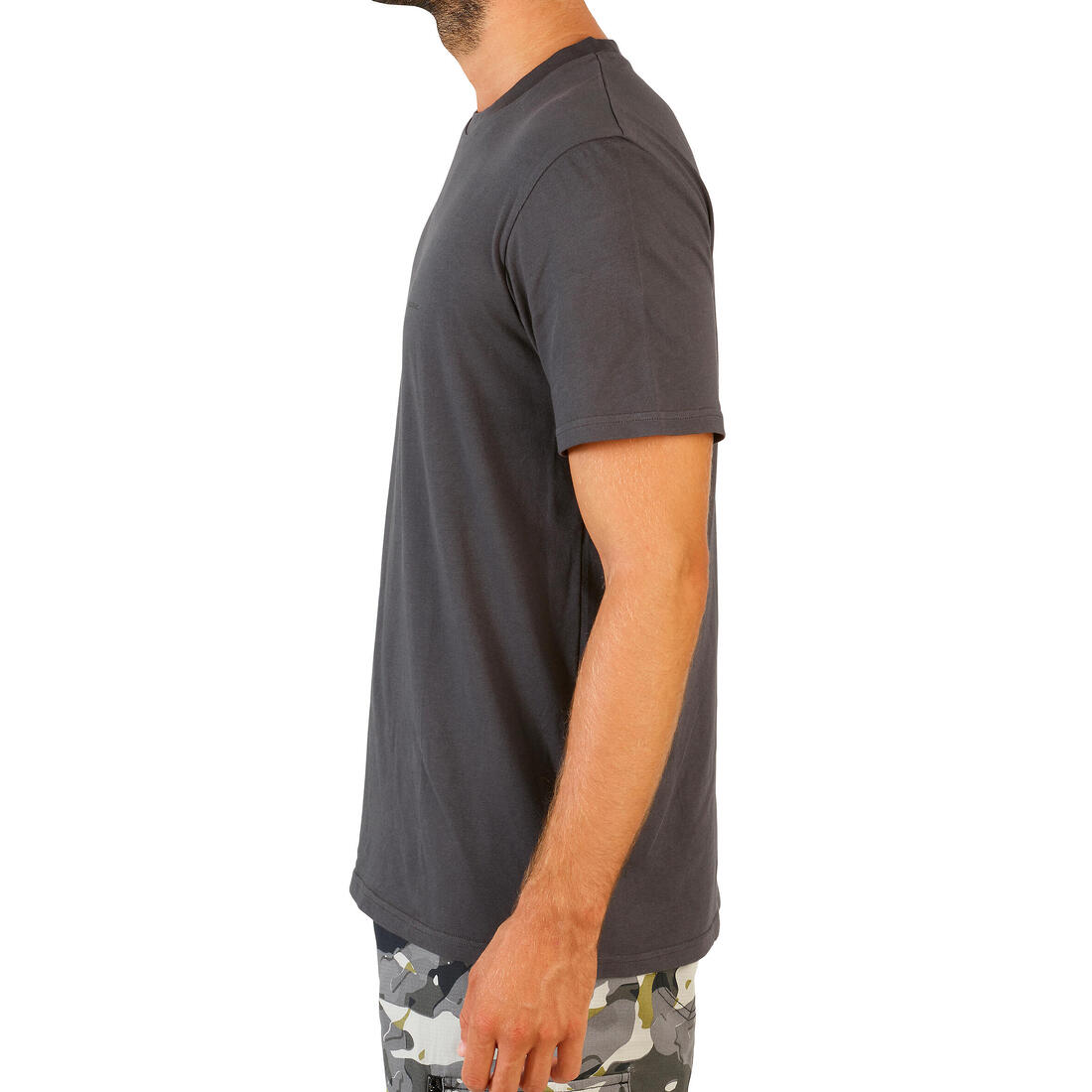 T-shirt manches courtes coton Homme - 100