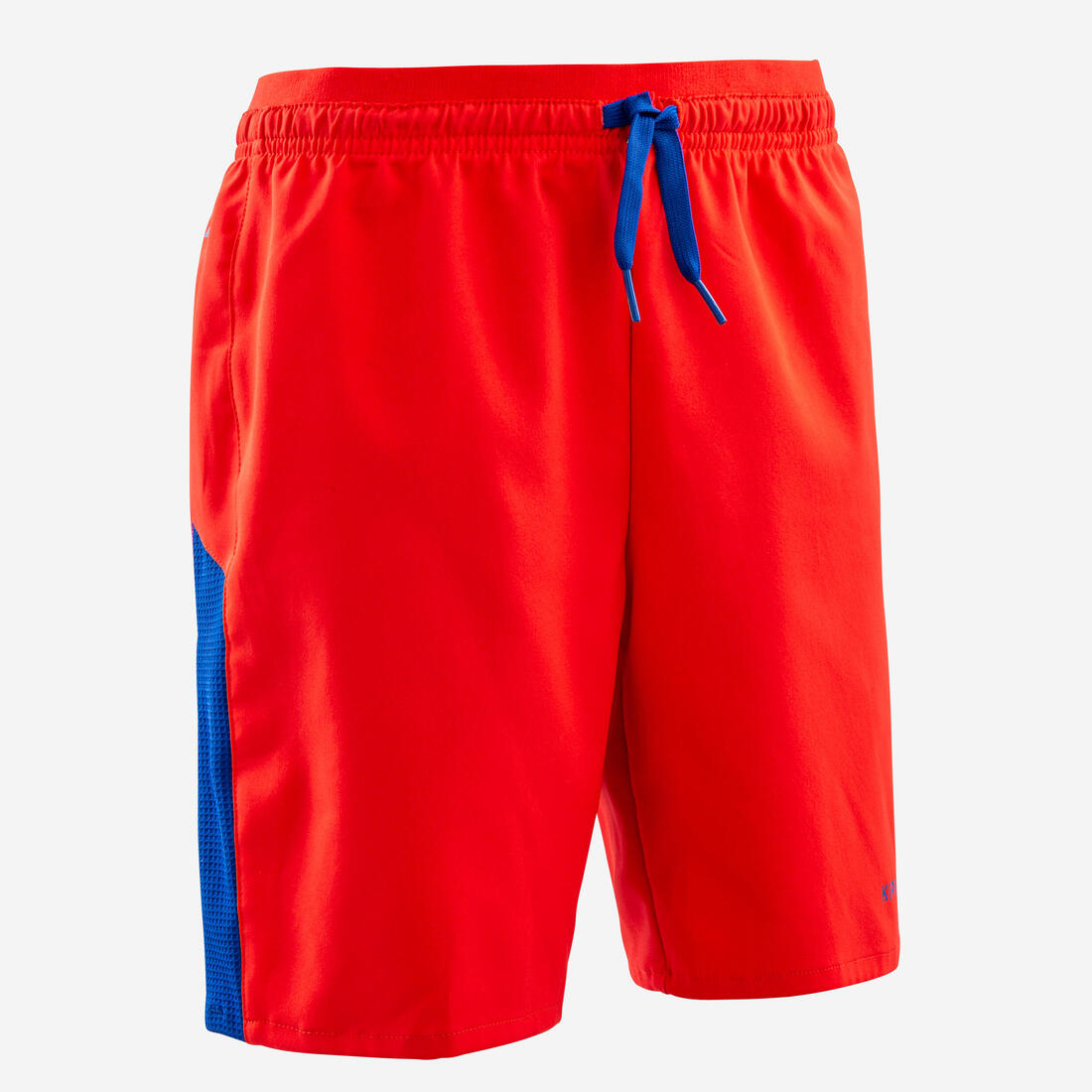 Short de football enfant F520 bleu et