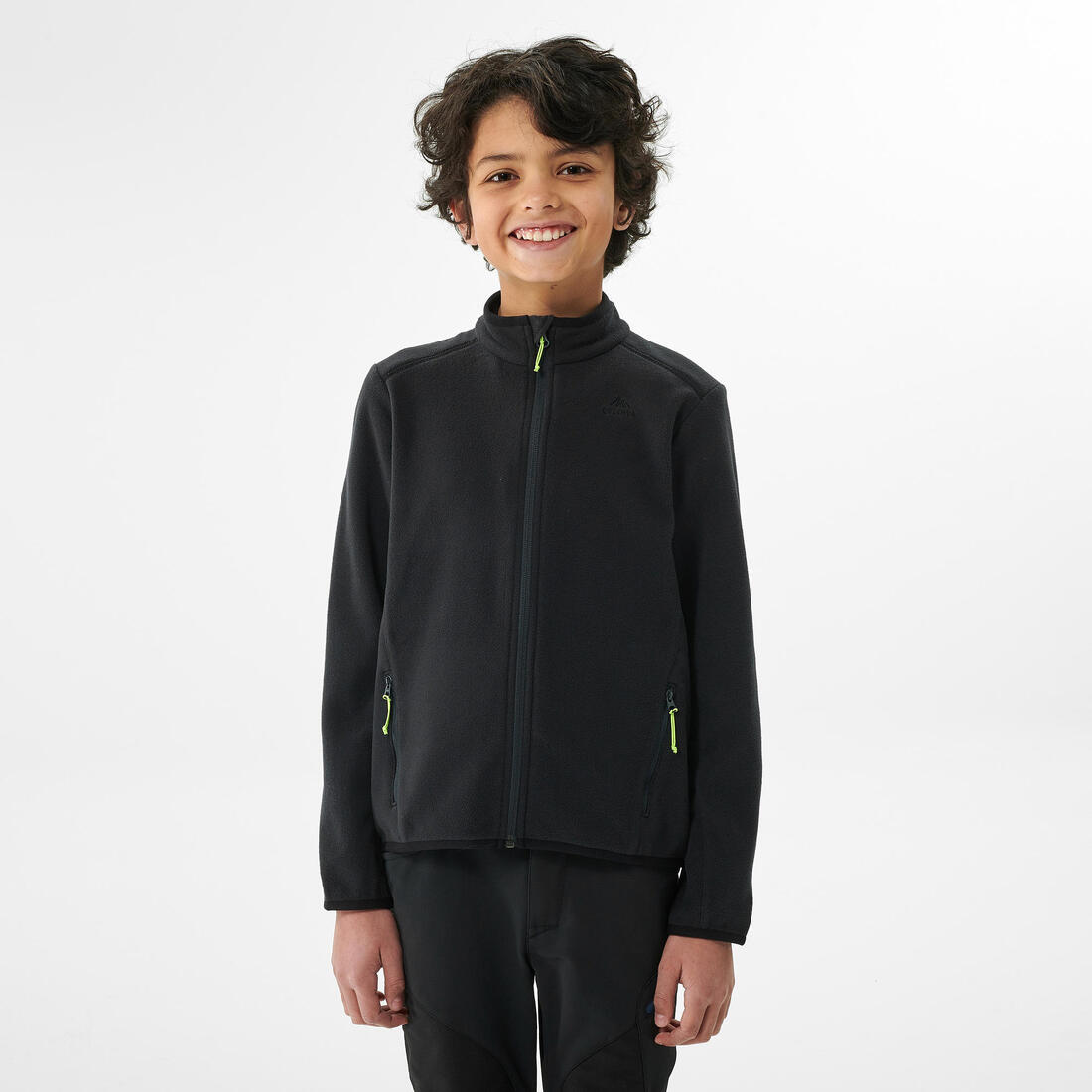 Veste polaire de randonnée - MH150 grise - enfant 7-15 ans