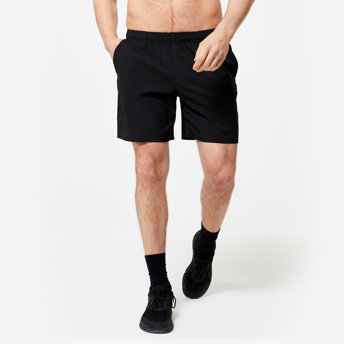 Short de cross training performance respirant poches zippés homme