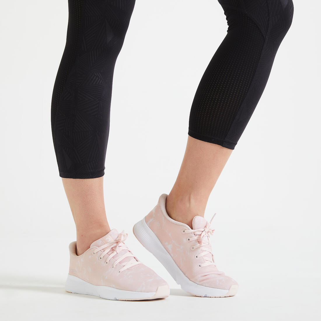 Chaussures de fitness imprimé léopard 120 Femme, révélez votre personnalité !