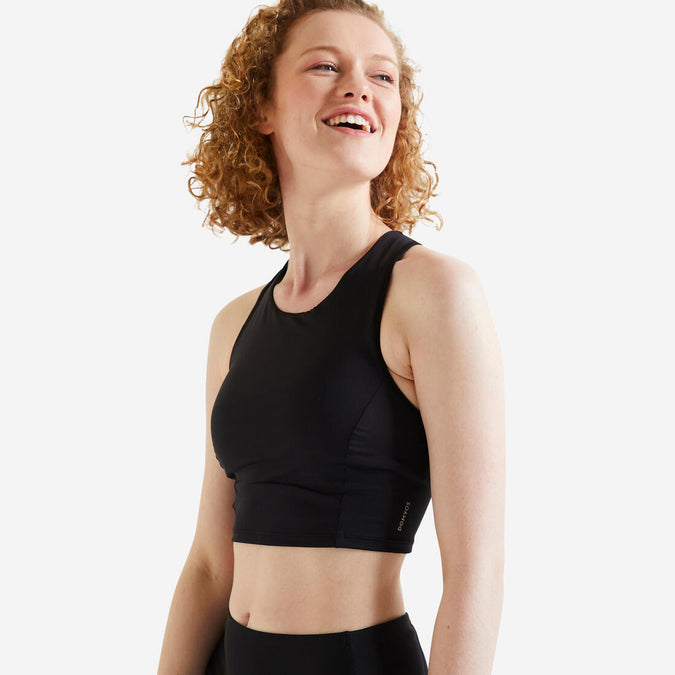 





Crop top brassière maintien medium Femme, photo 1 of 5