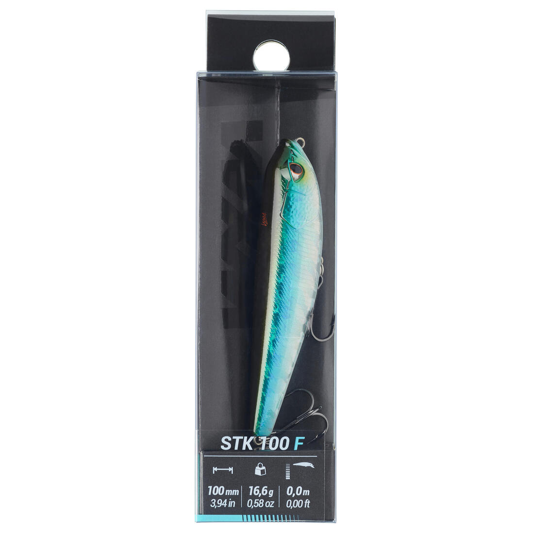 POISSON NAGEUR STICKBAIT WXM STK 100 F FIRETIGER