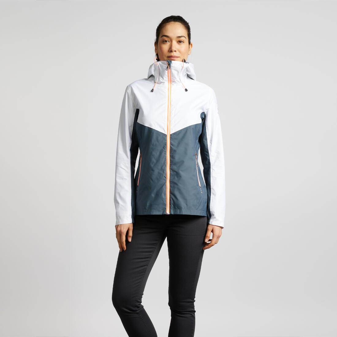 Veste imperméable de voile - veste de pluie SAILING 100 femme