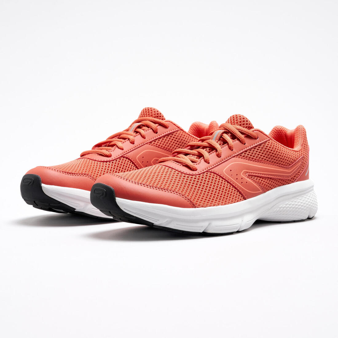 CHAUSSURES DE RUNNING FEMME KALENJI RUN CUSHION NOIR CORAIL