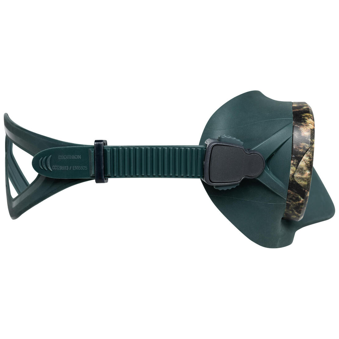 Masque Chasse sous-marine petit Volume - 500 Dual Gris foncé