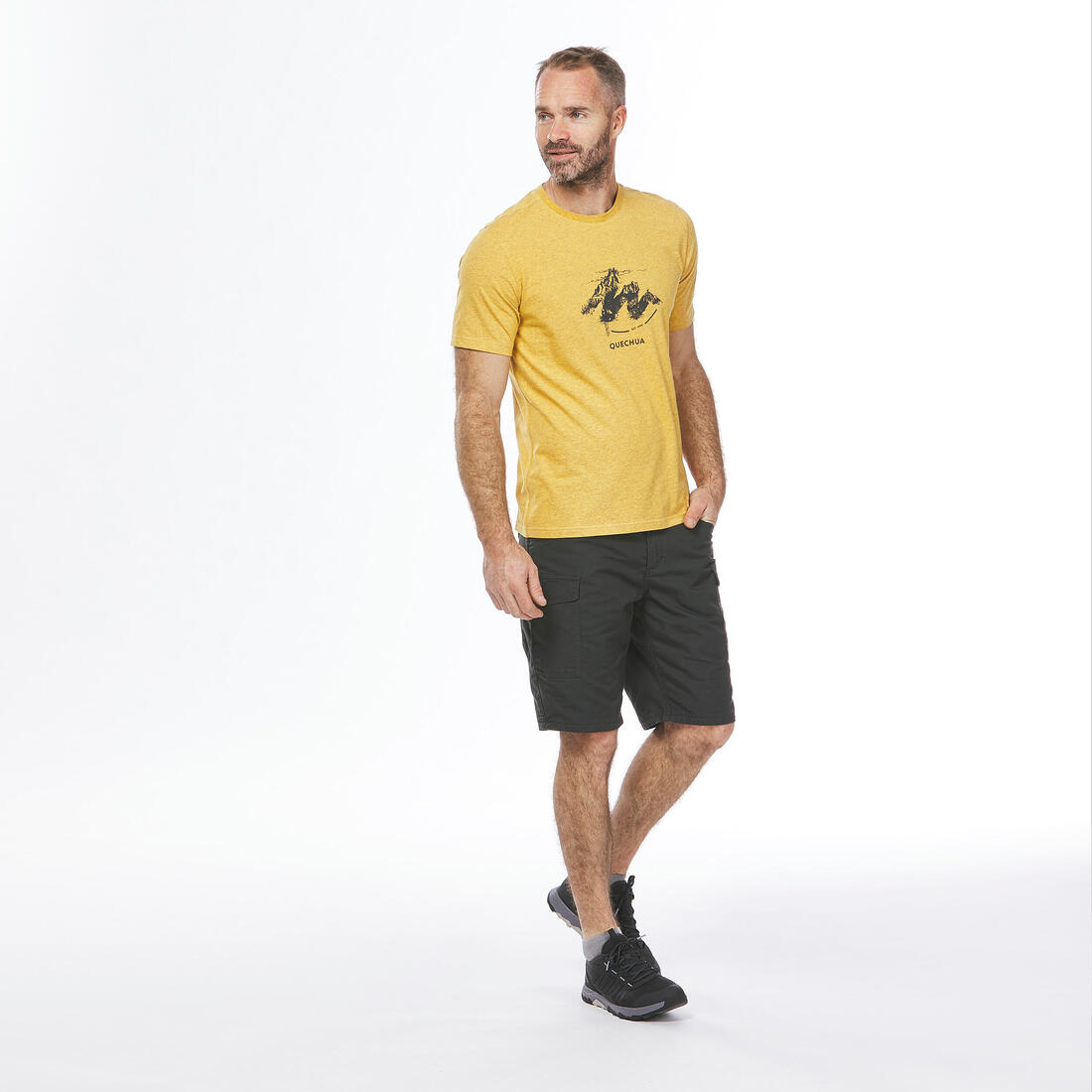 T-Shirt manches courtes Randonnée Homme TechTIL 100