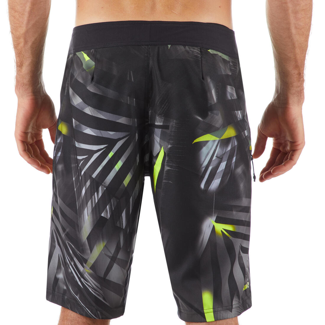 Surf boardshort standard 500 Risca Black