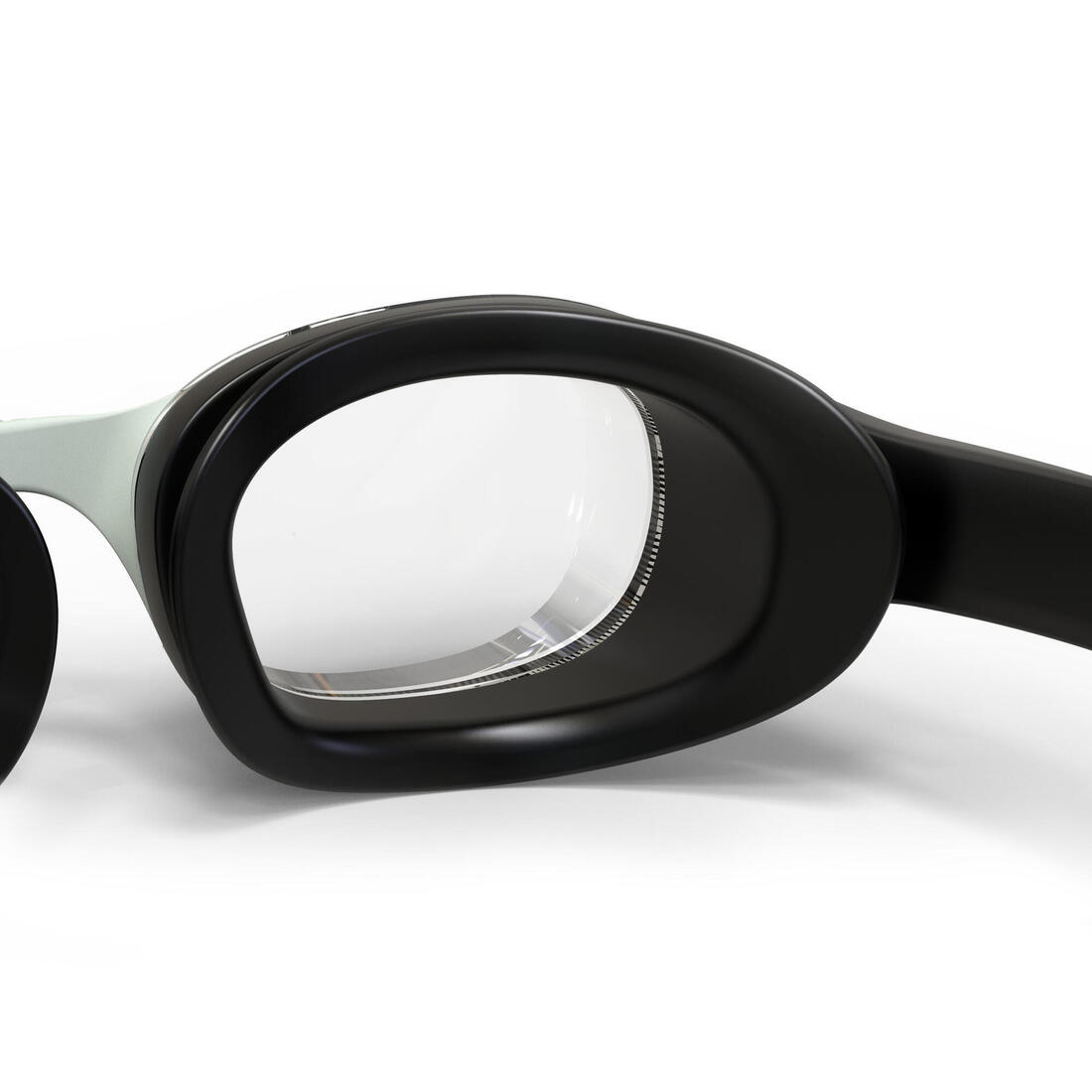 Lunettes de Natation Correctrices XBASE - Verres Clairs - Taille Unique - Noir