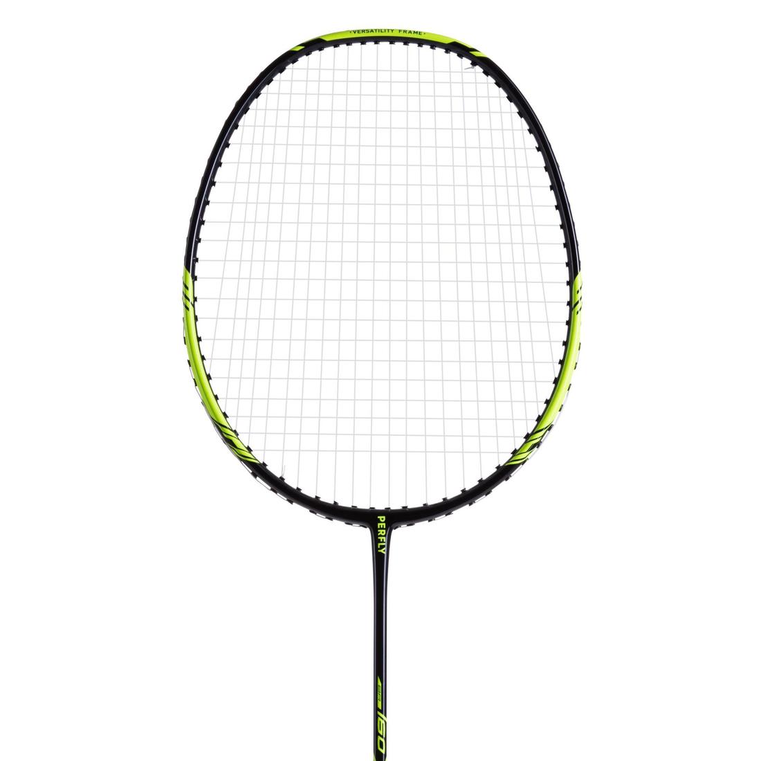 Raquette de Badminton Adulte BR 160 - Noir/Vert