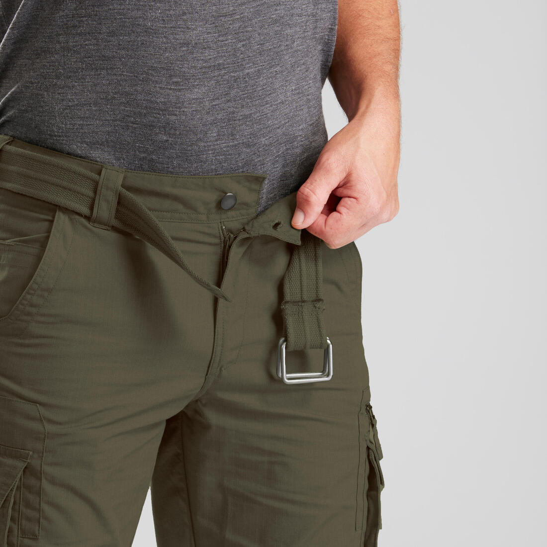 Pantalon cargo de trek voyage - travel 500 homme