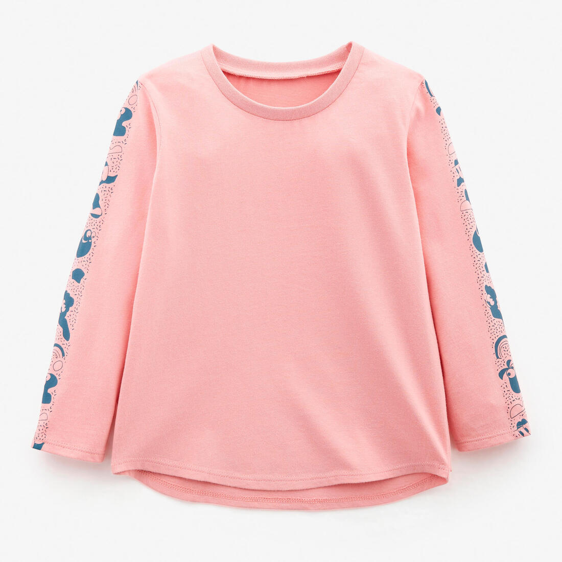 T-shirt manches longues enfant coton - Basique