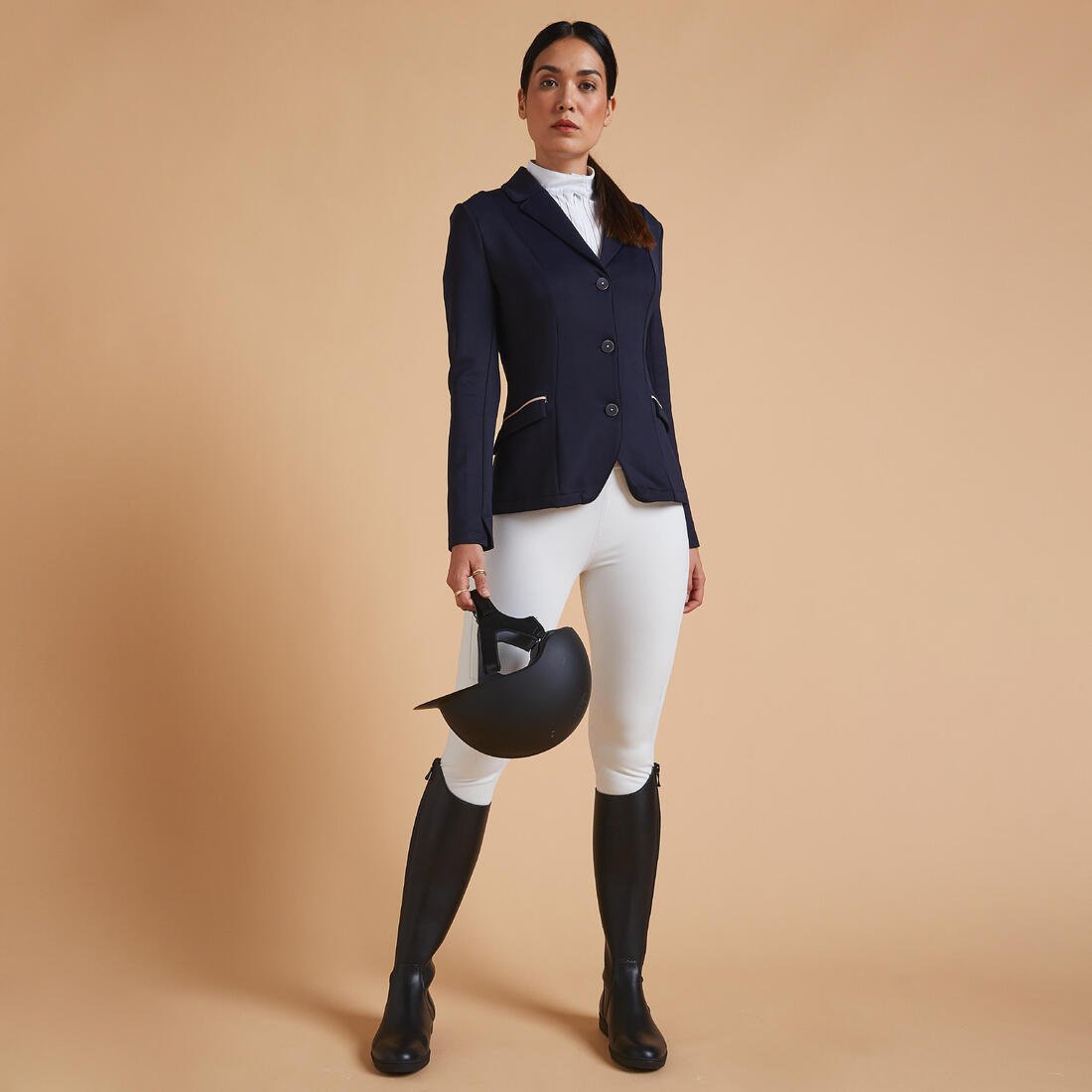 Veste de concours équitation Femme - noire