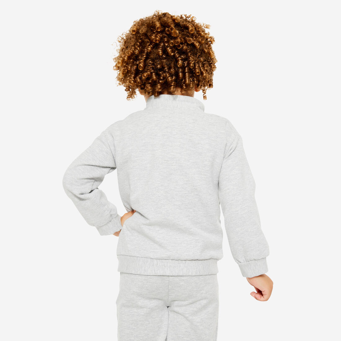 Survêtement regular chaud enfant - Basique Gris